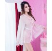 Love beautiful hoodie dress skirt female sexy pajamas lace lace home service